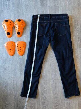 Women's Resurgence PEKEV Motorcycle Jeans + D3O Armor – Approx. W36